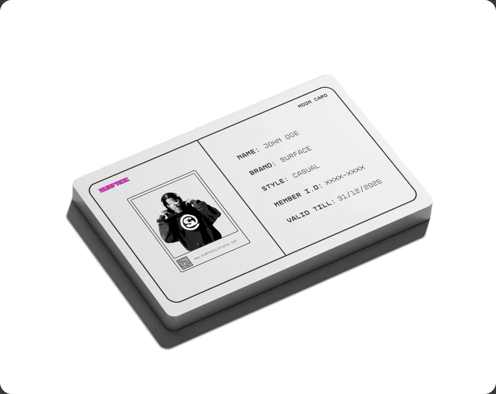 A second membership card.